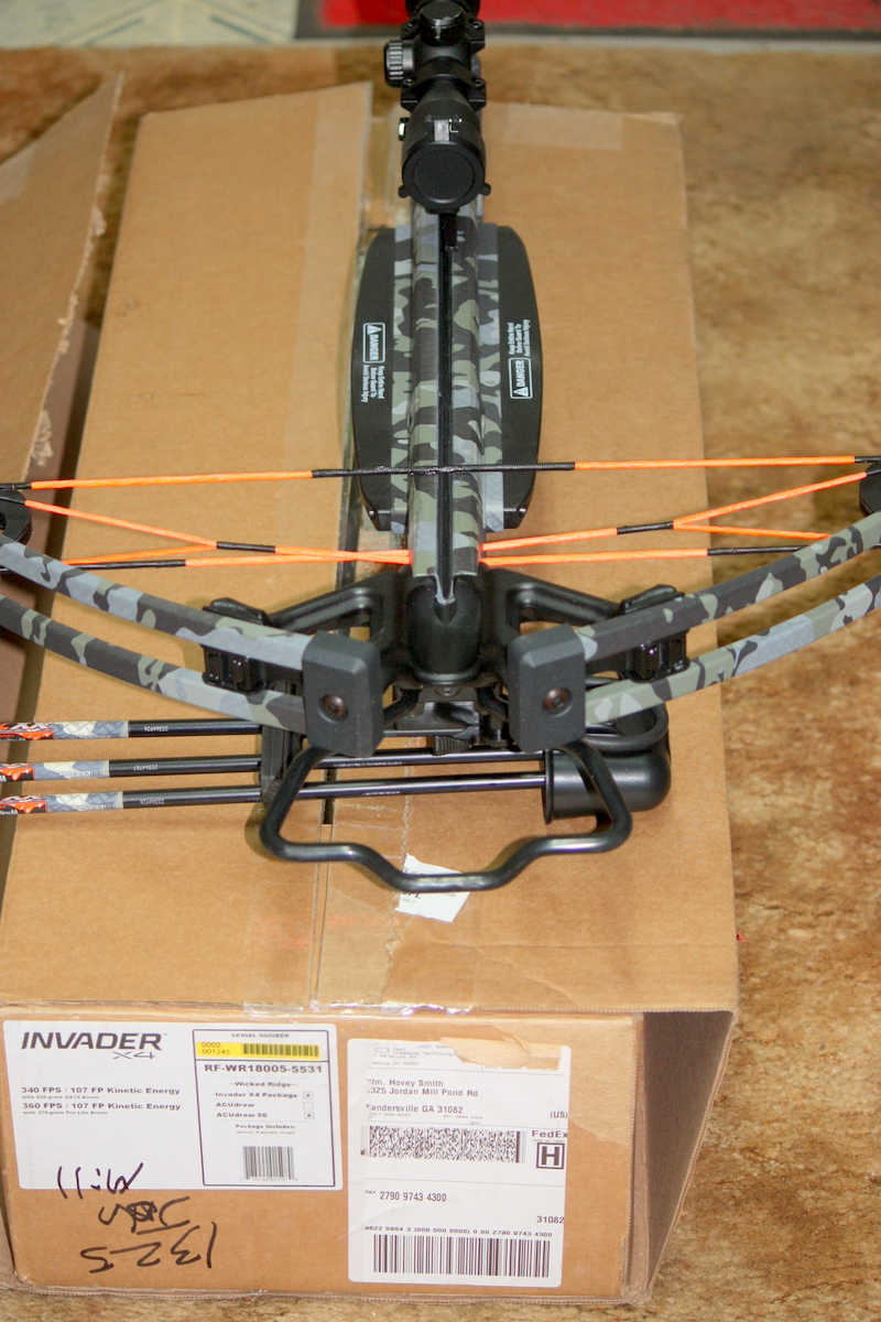 Wicked Ridge Invader X4 Crossbow Outdoor Adventures